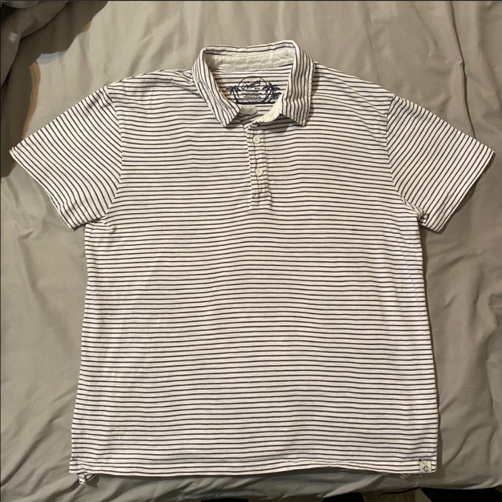 Grayers striped polo men’s medium